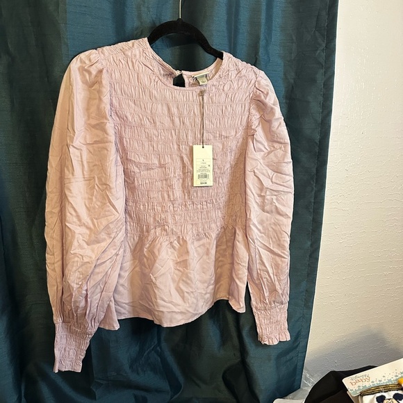 Target Tops - Universal Threads lavender Long Sleeve Blouse